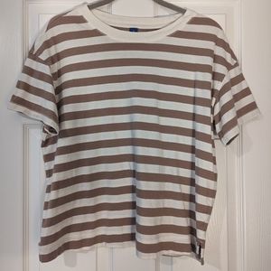 Women's striped t-shirt from Old Navy
